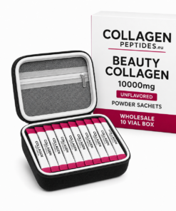 Beauty Collagen 10000mg Unflavored Powder Sachets - Wholesale 10 Vial Box