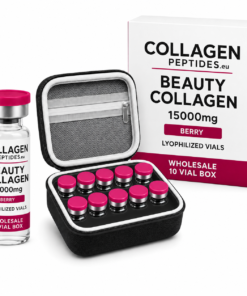 Beauty Collagen 15000mg Berry Lyophilized Vials - Wholesale 10 Vial Box