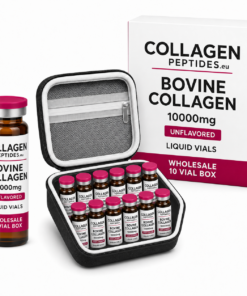 Bovine Collagen 10000mg Unflavored Liquid Vials - Wholesale 10 Vial Box