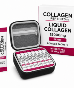 Liquid Collagen 15000mg Berry Powder Sachets - Wholesale 10 Vial Box