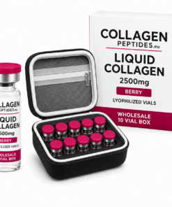 Liquid Collagen 2500mg Berry Lyophilized Vials - Wholesale 10 Vial Box