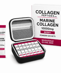 Marine Collagen 10000mg Berry Powder Sachets - Wholesale 10 Vial Box