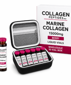 Marine Collagen 15000mg Berry Liquid Vials - Wholesale 10 Vial Box