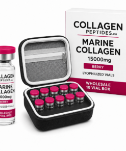 Marine Collagen 15000mg Berry Lyophilized Vials - Wholesale 10 Vial Box