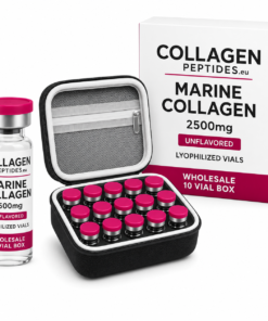 Marine Collagen 2500mg Unflavored Lyophilized Vials - Wholesale 10 Vial Box